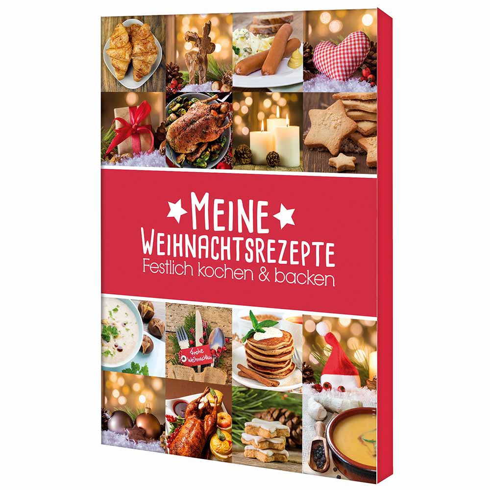Rezeptbuch-Set "Weihnachten" - Set neutral