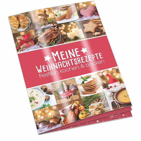 Rezeptbuch-Set "Weihnachten" - Set neutral