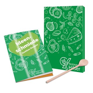 Rezeptbuch-Set "Auf Goethes Spuren" - Set - individuell - Digitaldruck 4/0-c