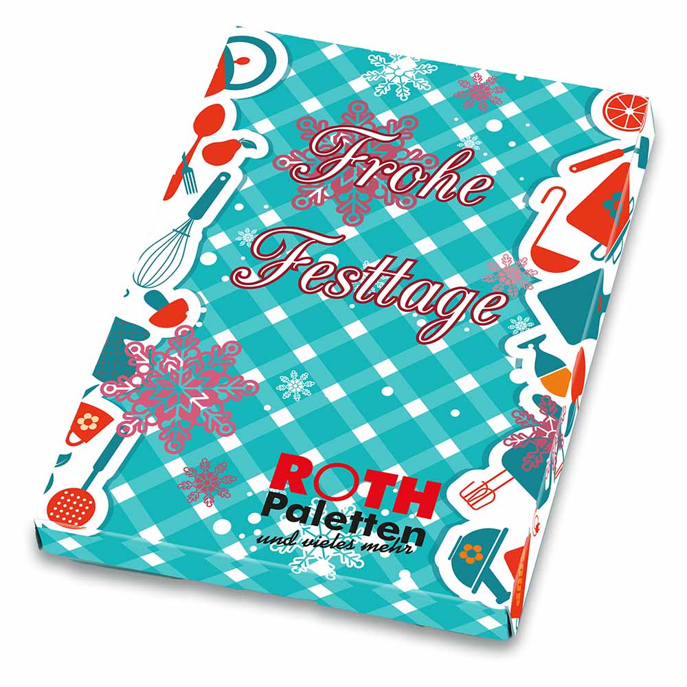 Rezeptbuch-Set "Weihnachten" - Set - individuell - Digitaldruck 4/0-c