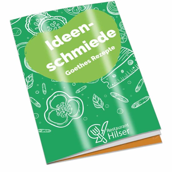 Rezeptbuch-Set "Auf Goethes Spuren" - Rezeptbuch - individuell - Digitaldruck 4/0-c