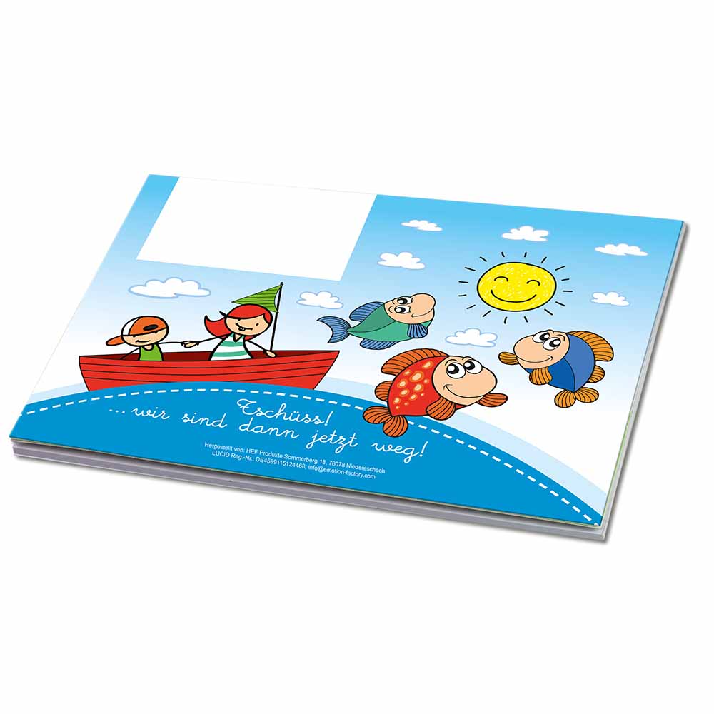 Wissen-Set „Das Flüsseheft“ - Set - mit 2-c Logoeindruck