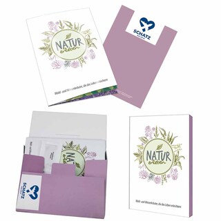 Themen-Set „Natur erleben“ - Set - mit 1-c Logoeindruck