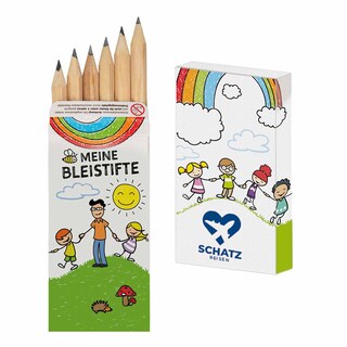 Bleistiftbox - Standard mit 1-c Logoeindruck