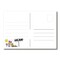 Postkarten-Set - Standard mit 2-c Logoeindruck