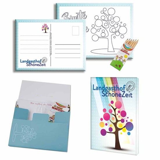 Postkarten-Set - individuell - Digitaldruck 4/0-c