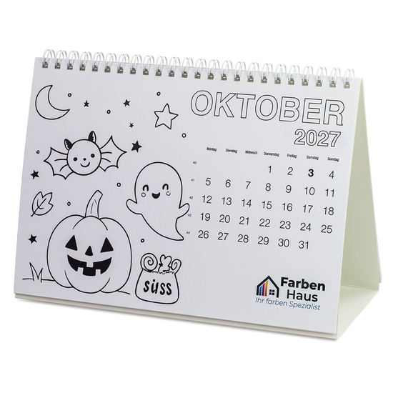 Ausmal-Tischkalender