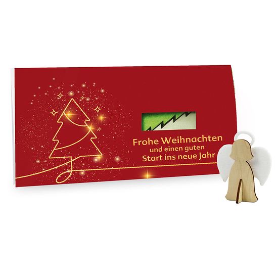 Steckfiguren-Karte Filz - Standardmotiv