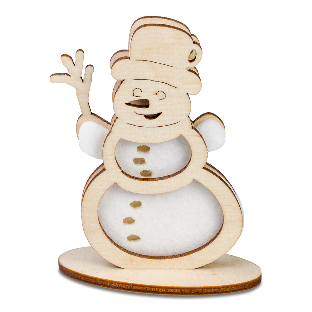 Steckfiguren-Karte Filz Premium