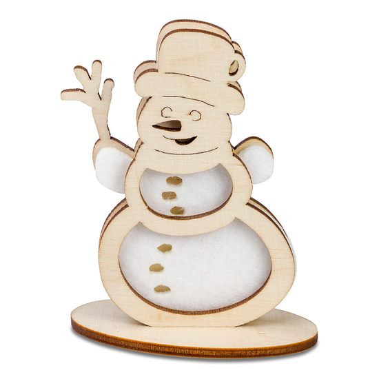 Steckfiguren-Karte Filz Premium