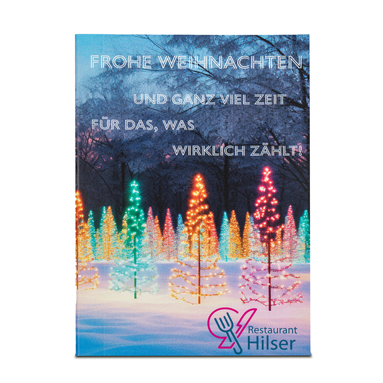 Steckfiguren-Karte Mini - Baum