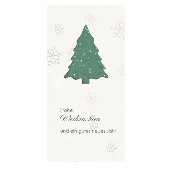 Samenpapier-Karte Fichte - Standardmotiv