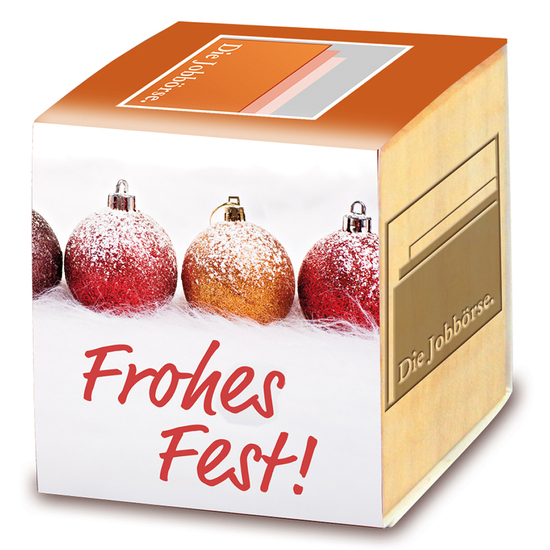 Pflanz-Holz Xmas mit Fichtensamen