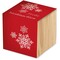 Pflanz-Holz - Standardmotiv - Frohe Weihnachten - 1 Seite gelasert