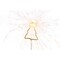 Wondercandle Mini mit Wondercard  - Baum, gold