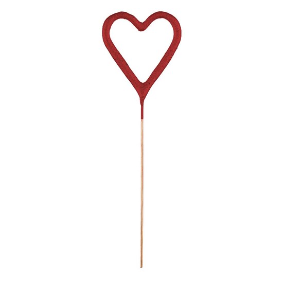 Wondercandle Mini mit Wondercard  - Herz, gold