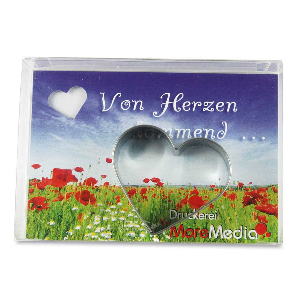 Backförmchen in der Box - Herz