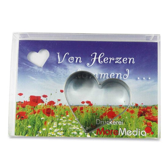 Backförmchen in der Box - Herz