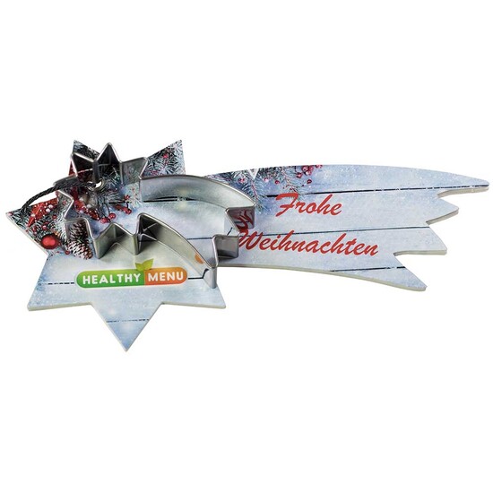 Backförmchen mit Rezeptblock Komet - Komet