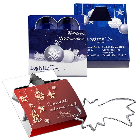 Backförmchen Single-Pack - Weihnachten - Komet 4/0-c