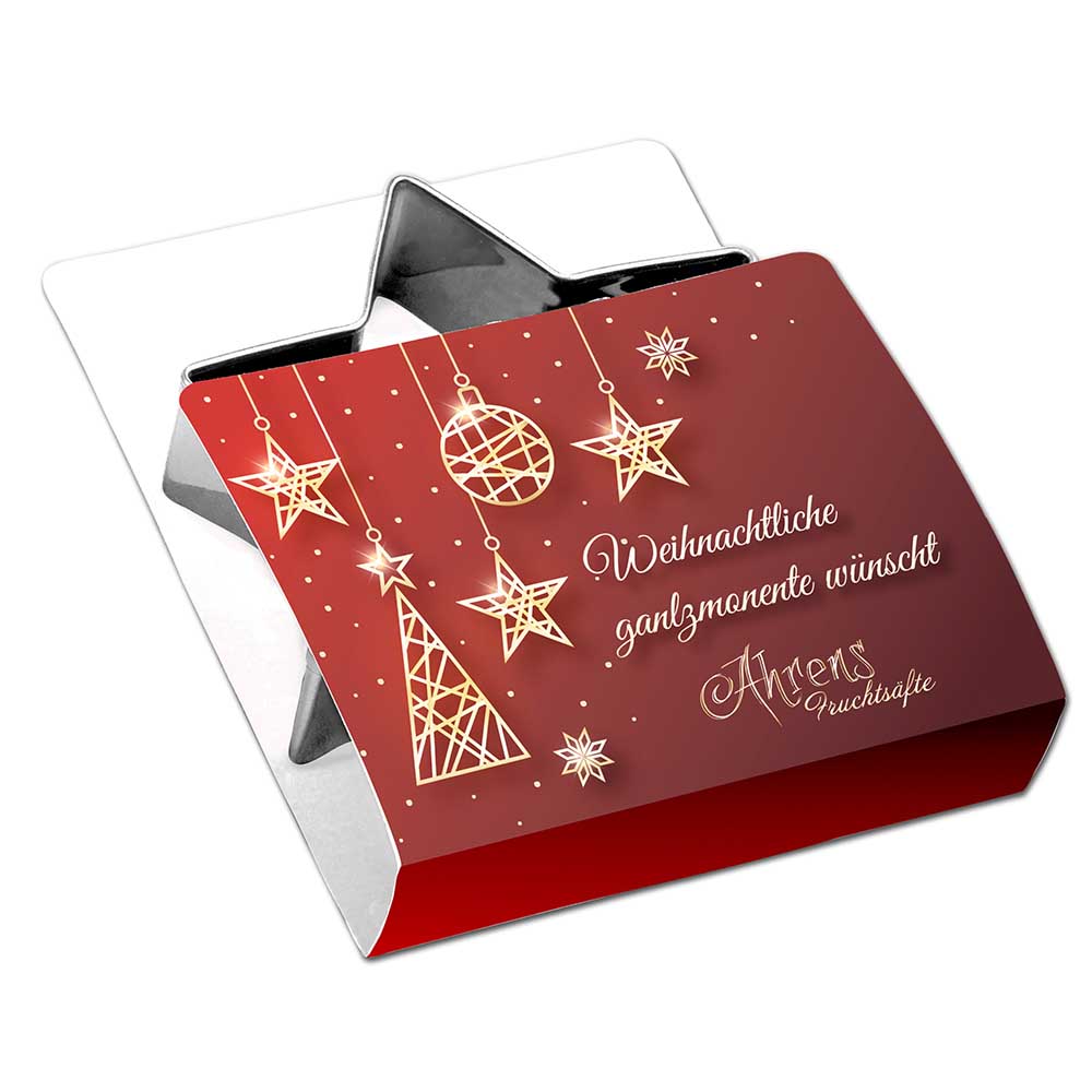 Backförmchen Single-Pack - Weihnachten - Herz 4/4-c