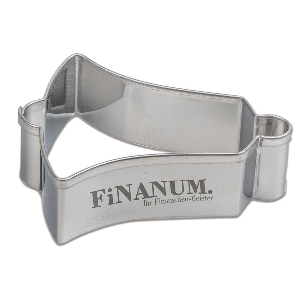 Backförmchen Single-Pack - Weihnachten - Glocke 4/4-c, Lasergravur