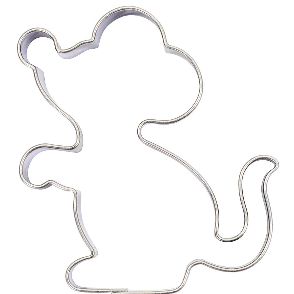 Backförmchen Single-Pack - Maus 4/4-c, Lasergravur