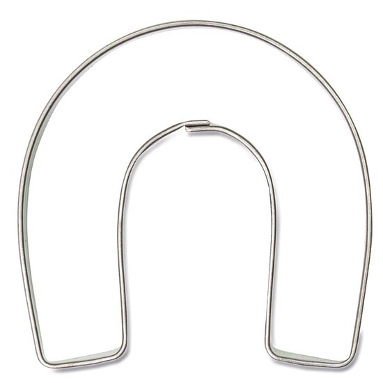 Backförmchen Single-Pack - Weihnachten - Hufeisen 4/0-c, Lasergravur