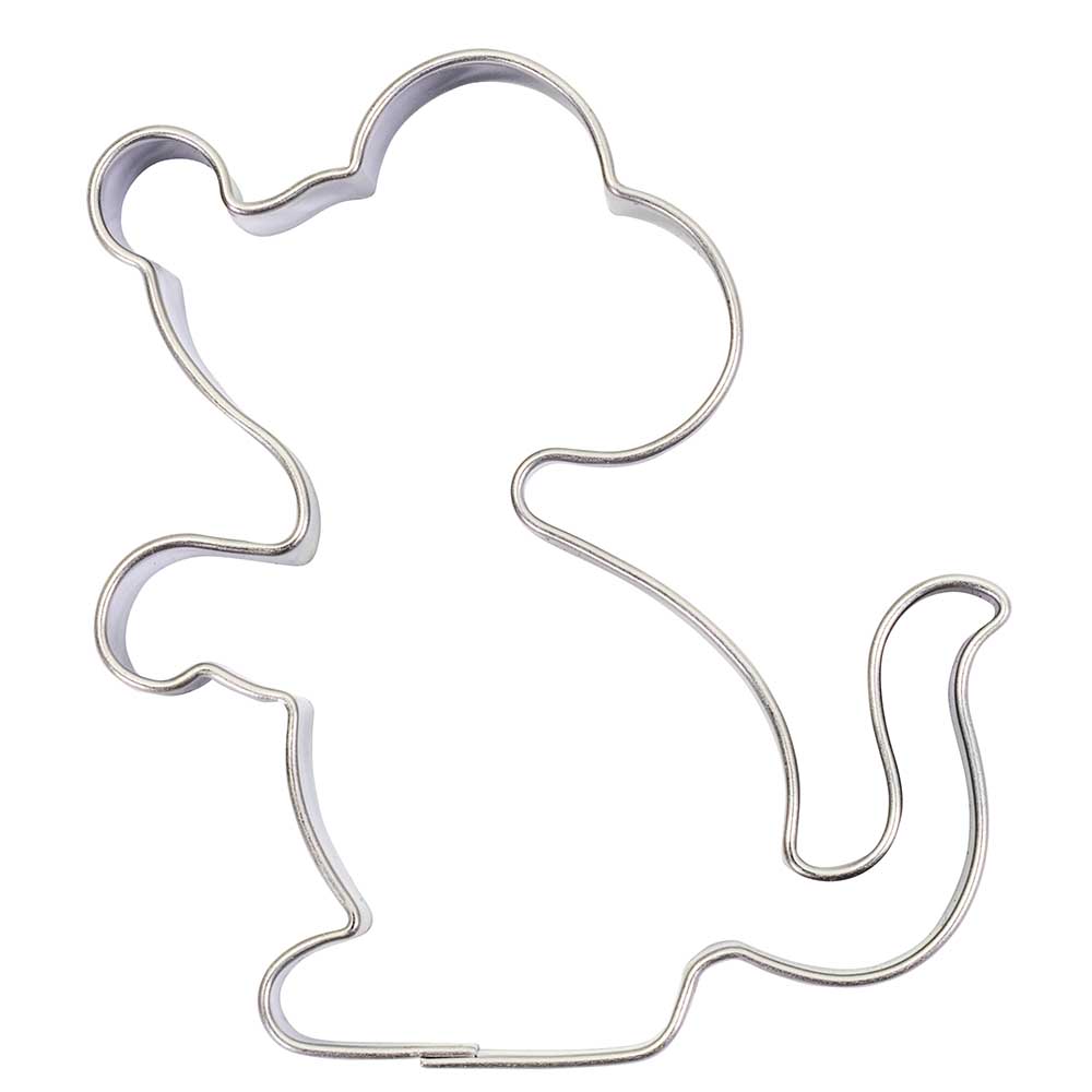 Backförmchen Single-Pack - Maus 4/0-c, Lasergravur