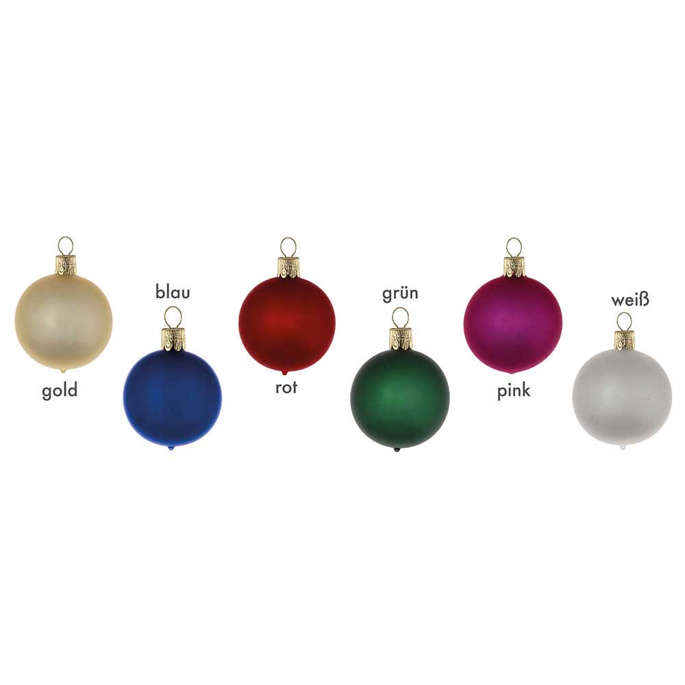 Traditionelle Glaskugel mit individuellem Einzelkarton