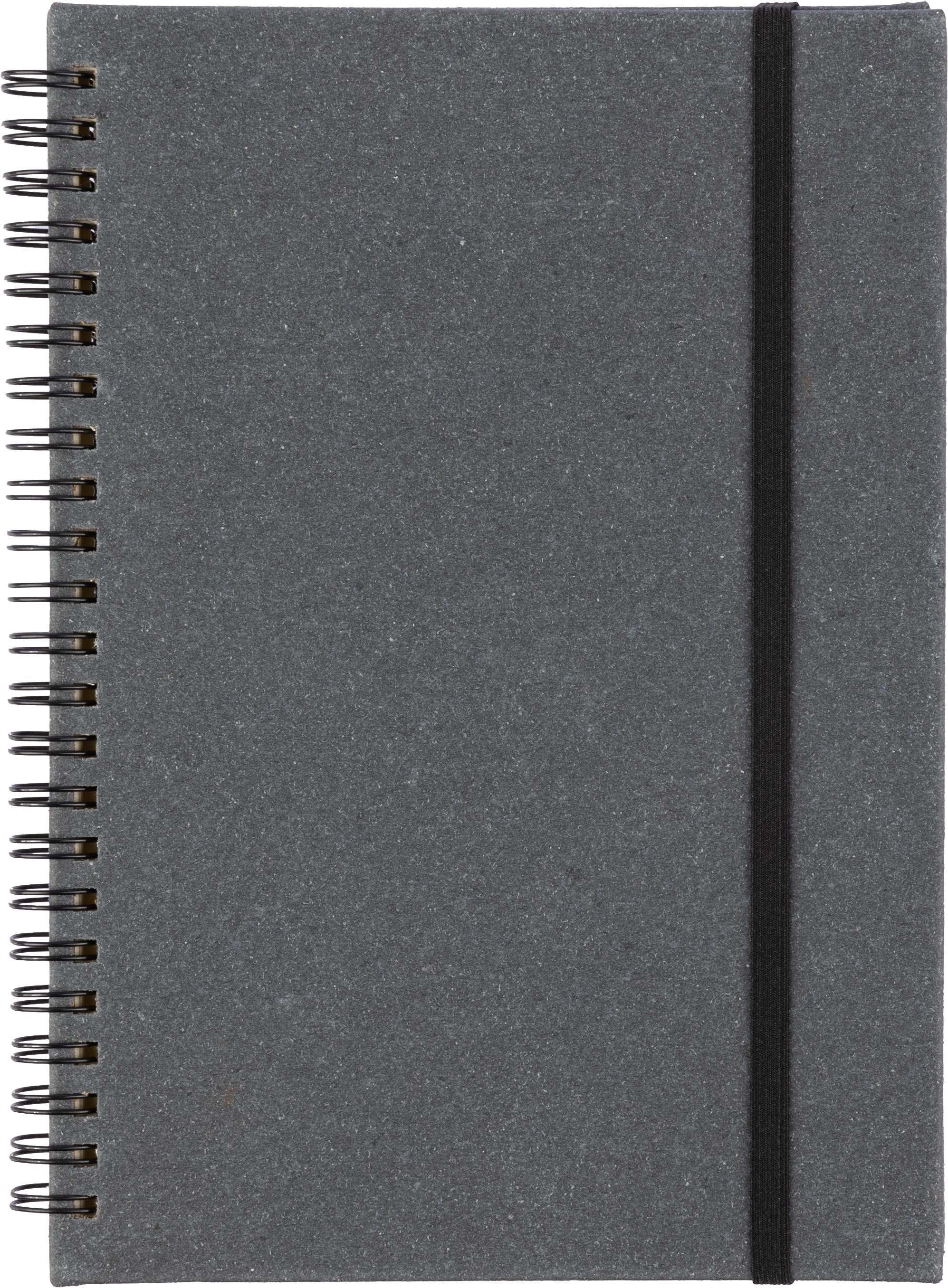 Notizbuch aus recyceltem Leder A5 Egon