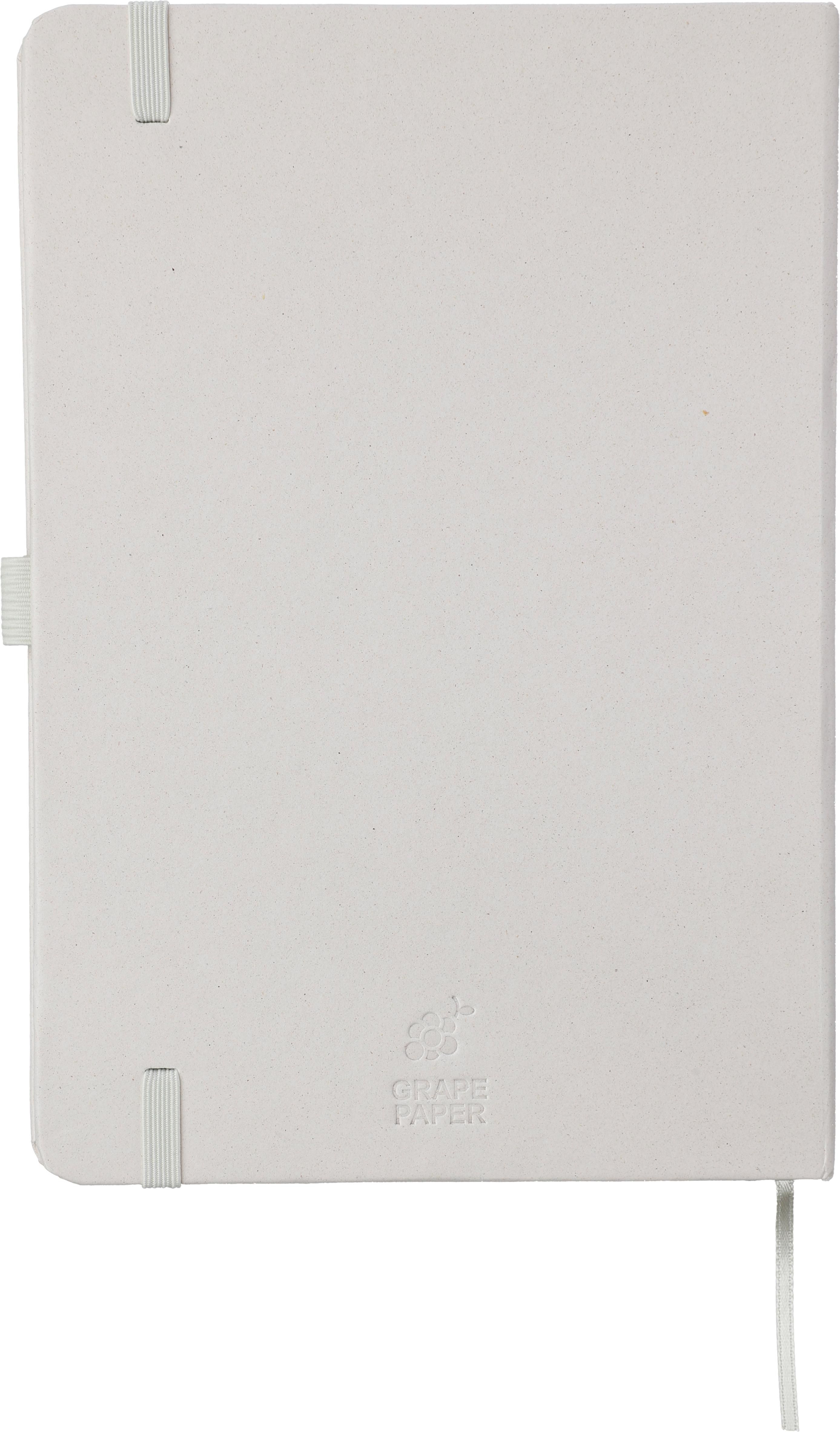 Recycelter Bioabfall und Karton-Notizbuch A5 Gertrud Original