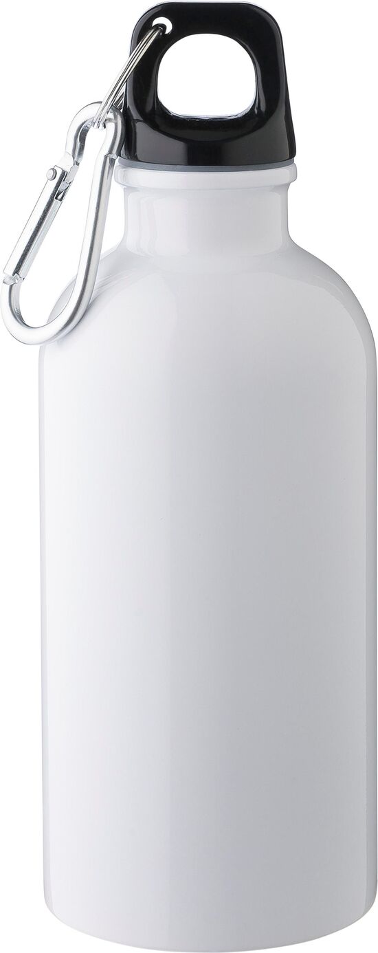 Einwandige Flasche aus recyceltem Edelstahl (400 ml) Sable
