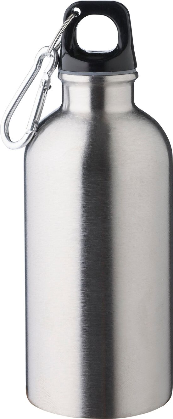 Einwandige Flasche aus recyceltem Edelstahl (400 ml) Sable