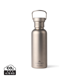 Nordic Drift Trail Ultraleichte Titan-Wasserflasche 600ml