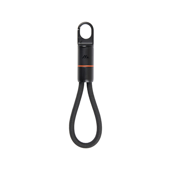Nordic Drift Everest USB-C 60W-Schnellladekabel m. Karabiner