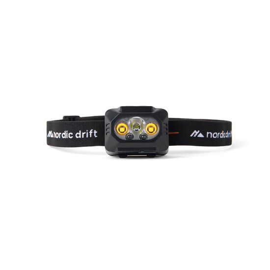Nordic Drift Everest High-Performance Stirnlampe Dual-Power