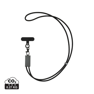 Terra 60Wduales Ladekabel aus RCS recyceltem PET mit Lanyard