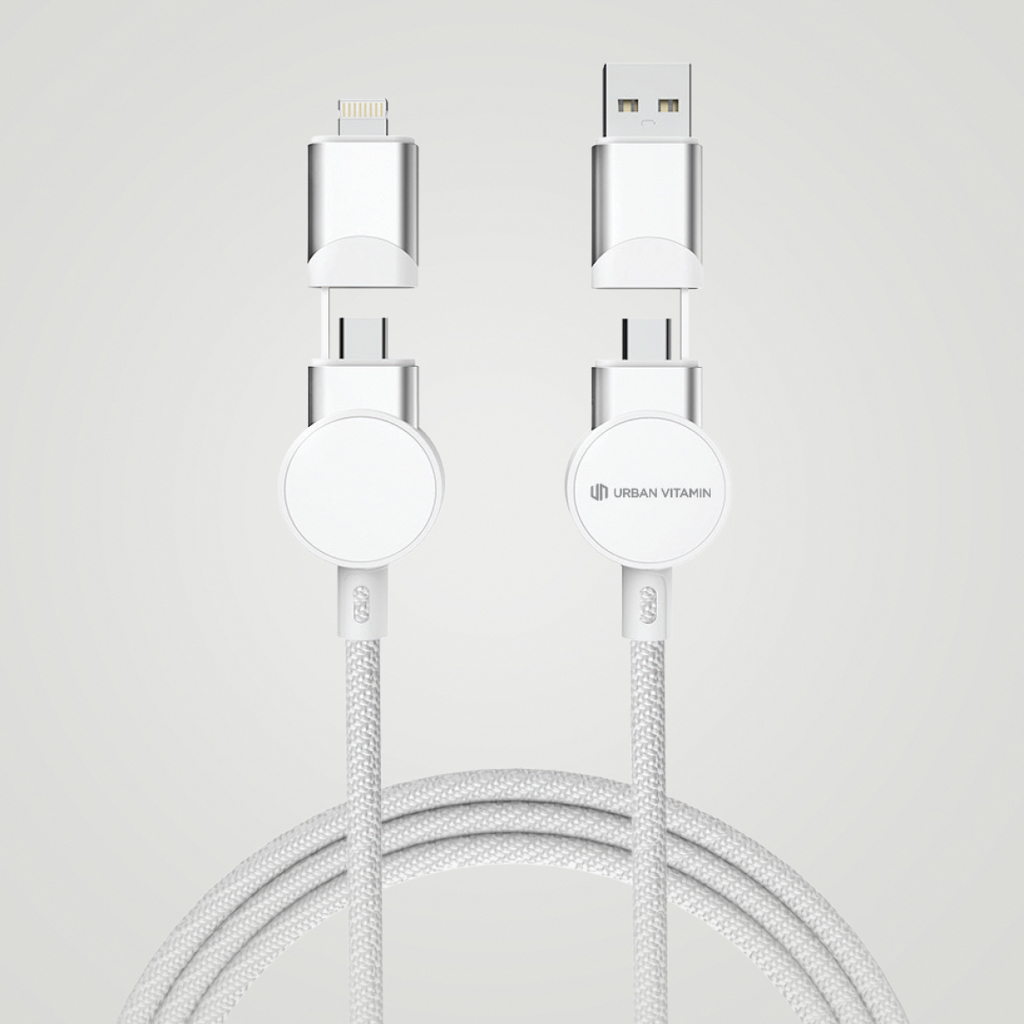 Oakland RCS rKunststoff 1,2m 6-in-1 Fast-Charging 45W Kabel