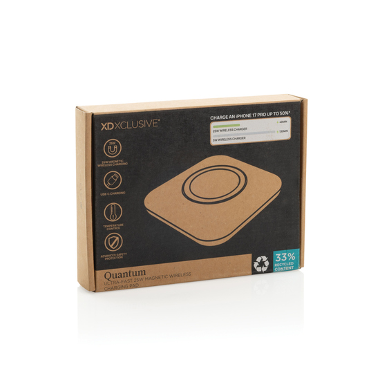 Quantum Ultra-Fast 25W magnetisches Wireless-Charging-Pad