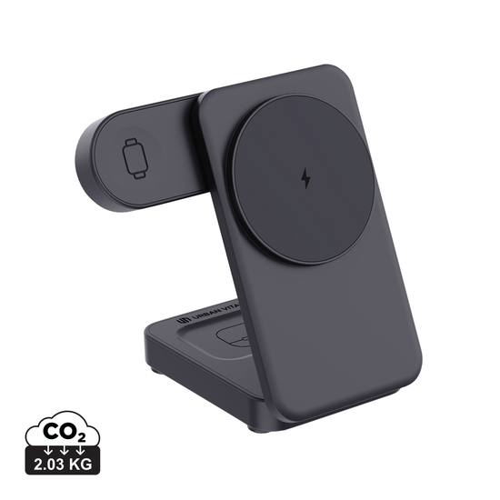 Urban Vitamin Arcadia 15W 3in1 Magnet-Charger aus RCS rABS