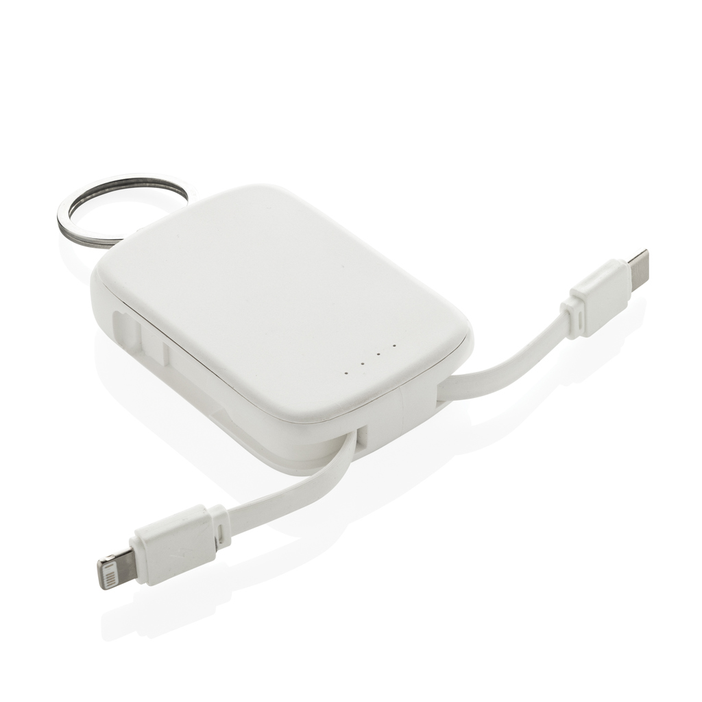 Nexo RCS Key-Chain-Powerbank 2.000mAh mit integr. Kabeln