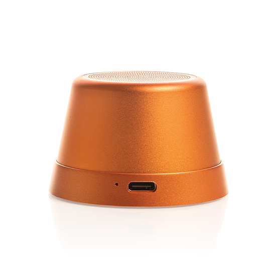 Nivio magnetischer 5W-Speaker aus RCS recyceltem Aluminium