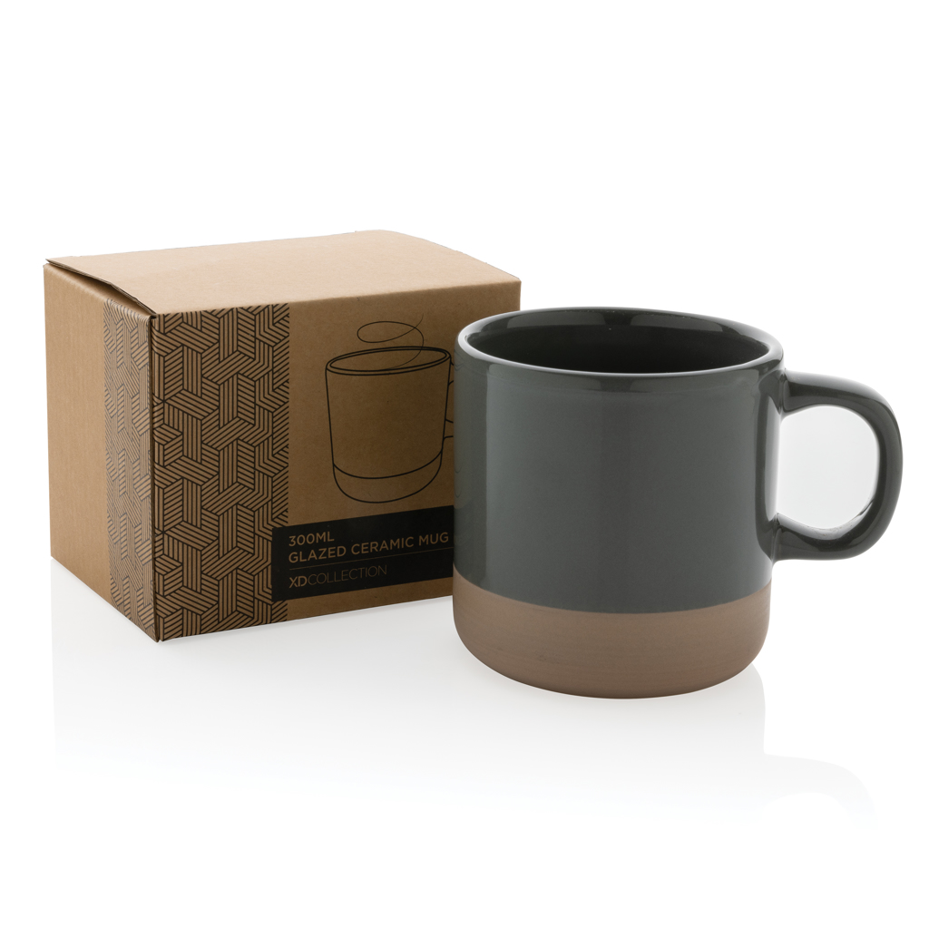 Becher aus glasiertem Keramik, 300ml
