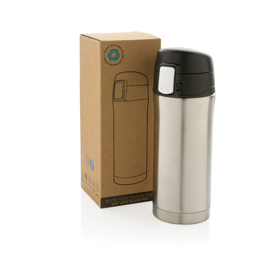Easy-Lock Vakuum-Becher aus RCS recyceltem Stainless-Steel
