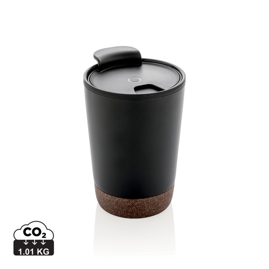 RCS recycelter Edelstahl-Kaffeebecher mit Kork
