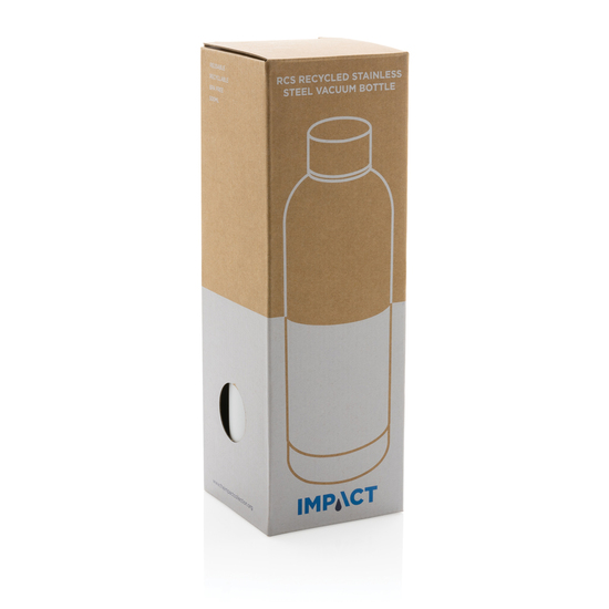 Impact Vakuumflasche aus RCS recyceltem Stainless-Steel