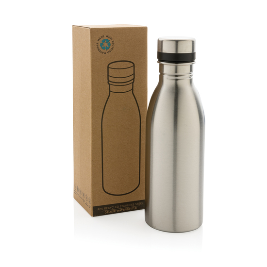 Deluxe Wasserflasche aus RCS recyceltem Stainless-Steel