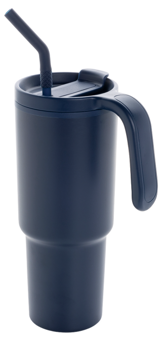 Graphic 360°-Becher aus RCS-zertifiziert recyc. Stahl