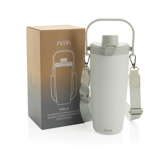 Avira Ayala Crossbody Duosip Becher aus RCS rec. Stahl